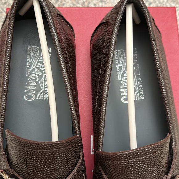 PARIGI.  Chocolate pebble calf and Hickory Calf - Picture 5 of 5